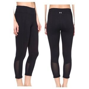Under Armour Heat Gear Compression Capri Mesh XS